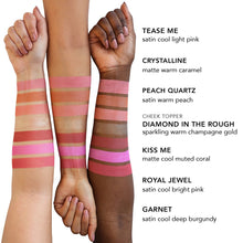 Load image into Gallery viewer, Rose Cut Gems Blush &amp; Cheek Topper Palette